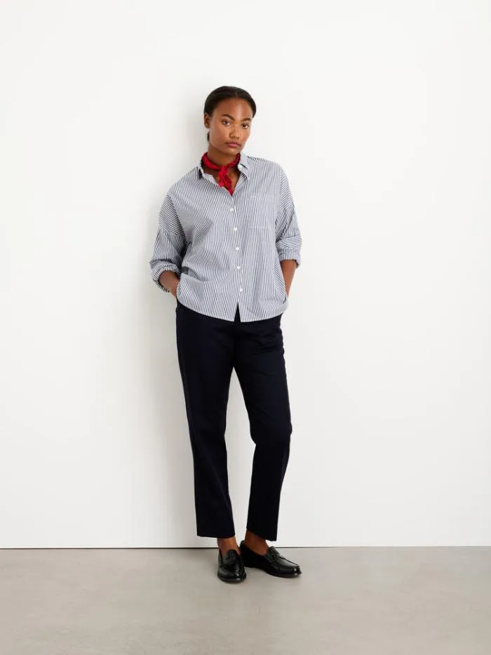 Alex Mill Shirts Tops Jo Striped Shirt In Paper Poplin 8211 Women