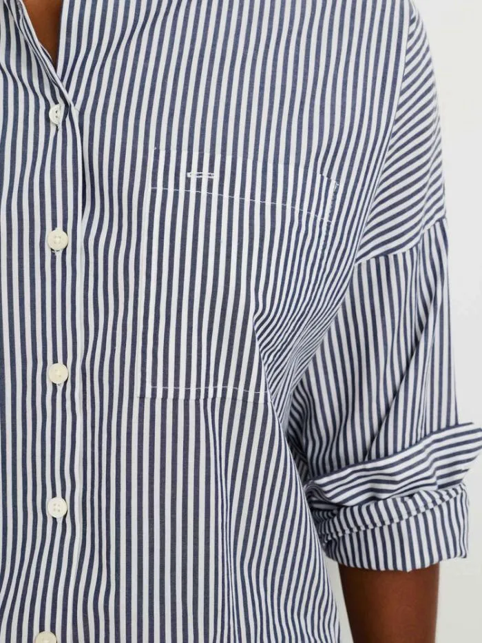 Alex Mill Shirts Tops Jo Striped Shirt In Paper Poplin 8211 Women