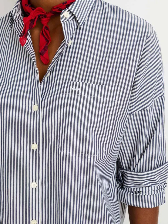 Alex Mill Shirts Tops Jo Striped Shirt In Paper Poplin 8211 Women