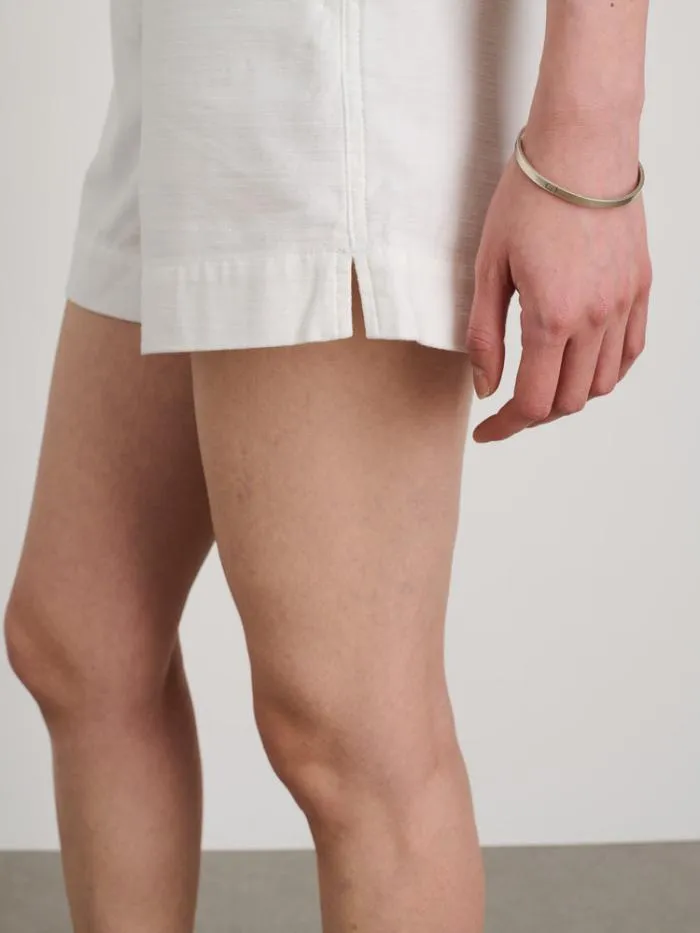 Alex Mill Shorts Alessandra Shorts In Washed Twill Salt 8211 Women