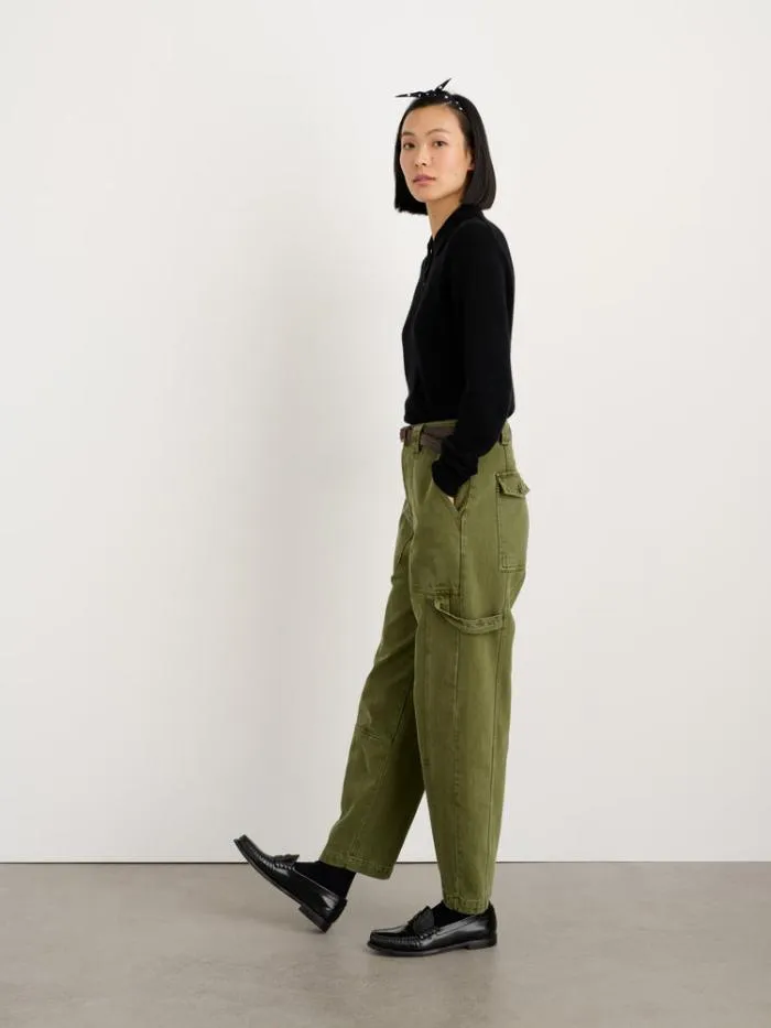 Alex Mill Sweaters Alice Polo In Cashmere Black 8211 Women