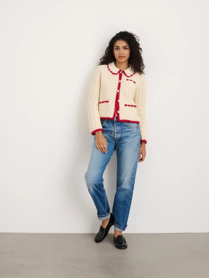 Alex Mill Sweaters Molly HandCrochet Cardigan 8211 Women