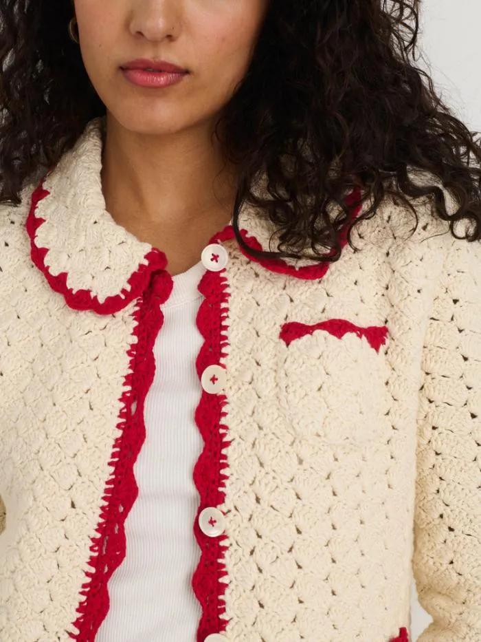 Alex Mill Sweaters Molly HandCrochet Cardigan 8211 Women