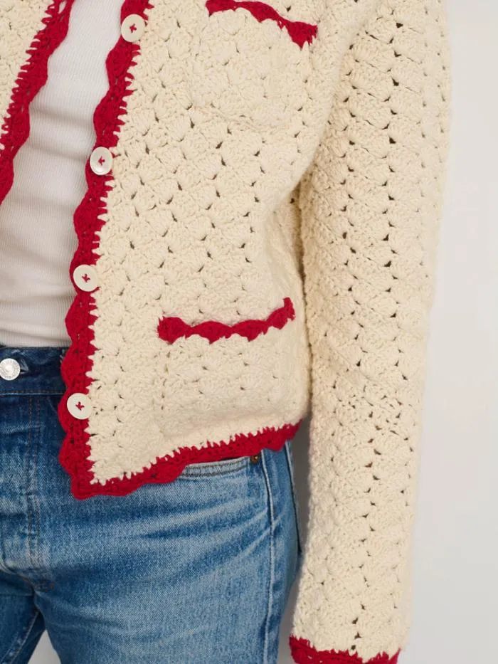 Alex Mill Sweaters Molly HandCrochet Cardigan 8211 Women