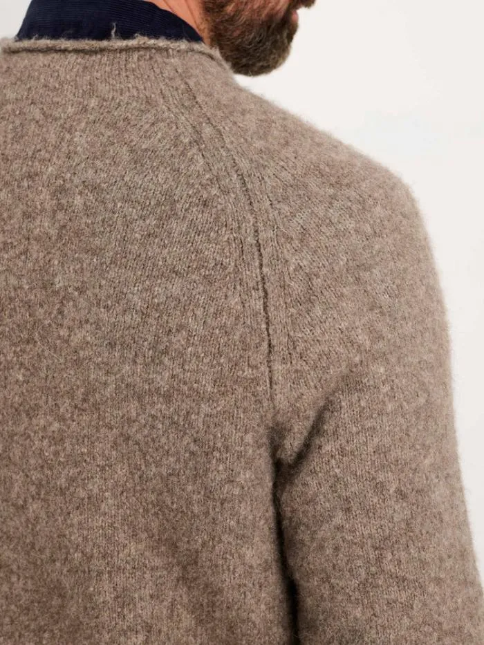 Alex Mill Sweaters Sweatshirts Alex Rollneck Sweater In Alpaca Chestnut 8211 Men