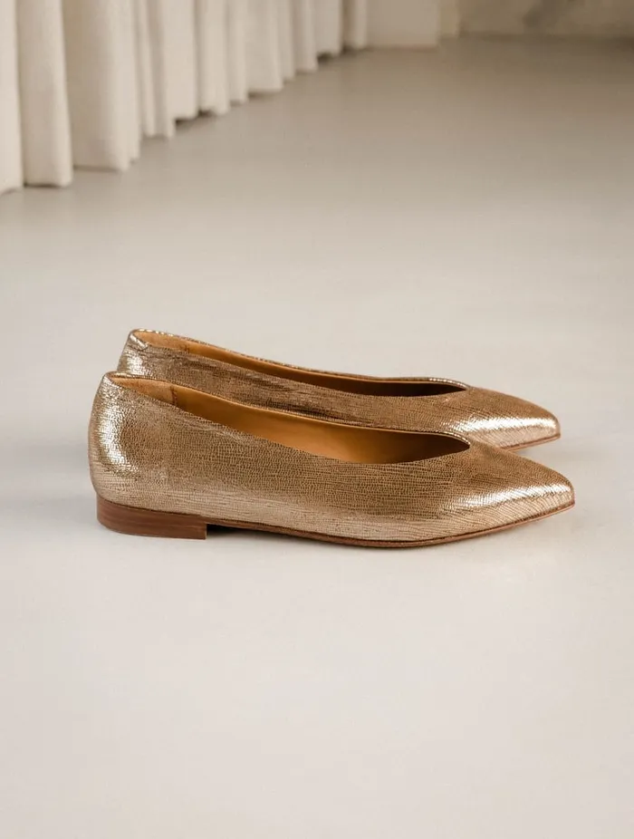 Alyssa Golden Women Bobbies Ballet Flats Alyssa Golden Women Bobbies Ballet Flats