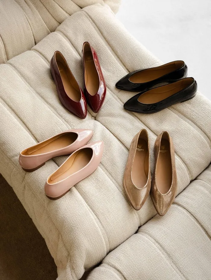 Alyssa Golden Women Bobbies Ballet Flats Alyssa Golden Women Bobbies Ballet Flats