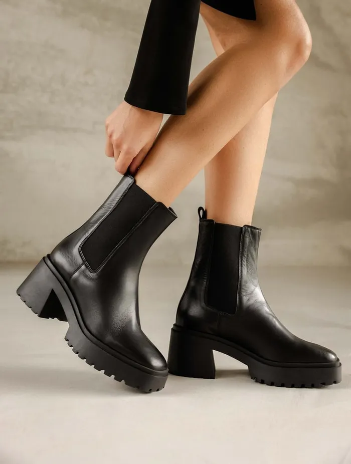 Amara Passion Black Women Bobbies Ankle Boots