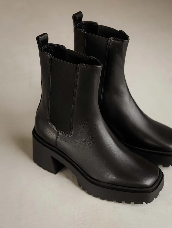 Amara Passion Black Women Bobbies Ankle Boots Amara Passion Black Women Bobbies Ankle Boots