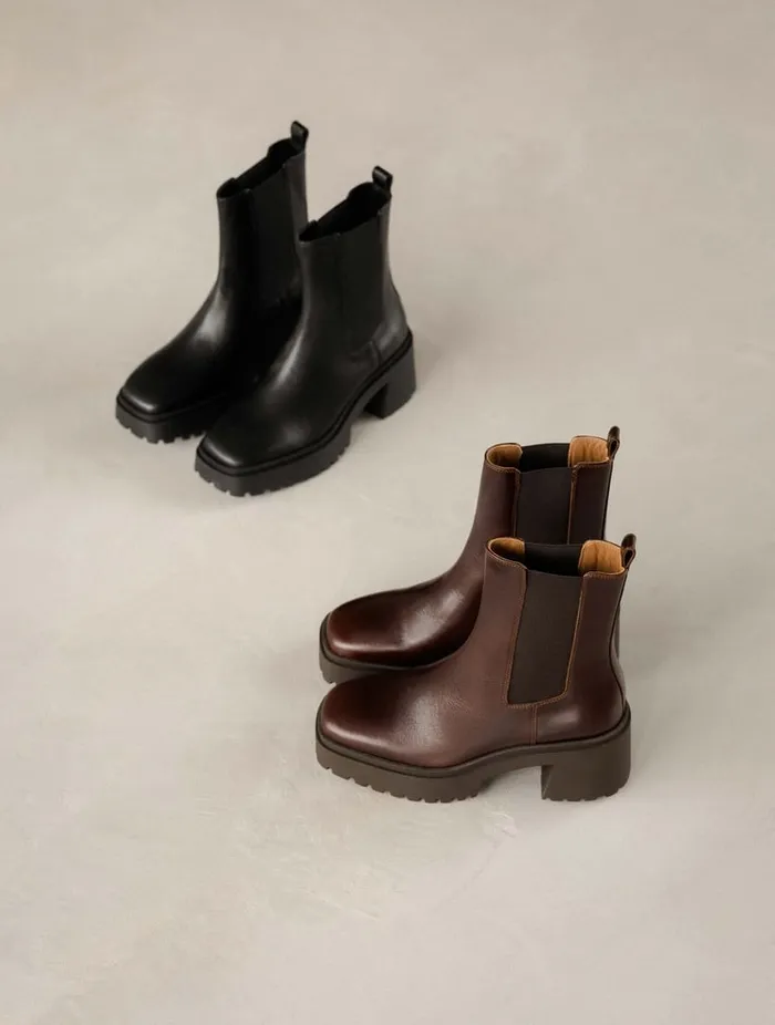Amara Passion Black Women Bobbies Ankle Boots Amara Passion Black Women Bobbies Ankle Boots