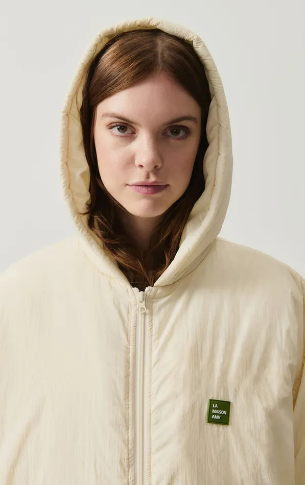 American Vintage Coats and Puffer Coats Women Parka Zotcity Ecru American Vintage Coats and Puffer Coats Women Parka Zotcity Ecru