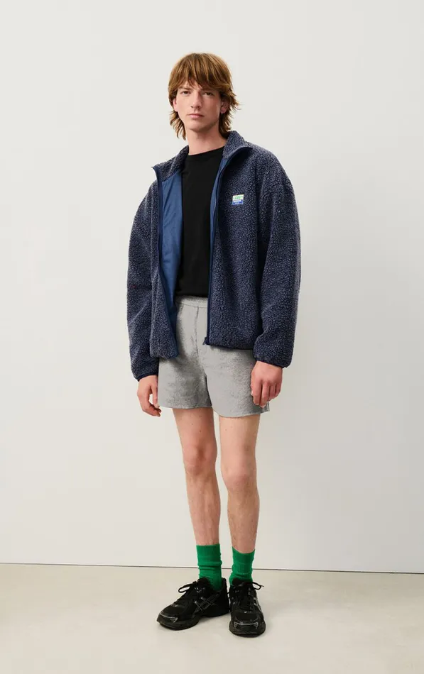 American Vintage Jackets and Blazers Men Jacket Hoktown Star Melange American Vintage Jackets and Blazers Men Jacket Hoktown Star Melange