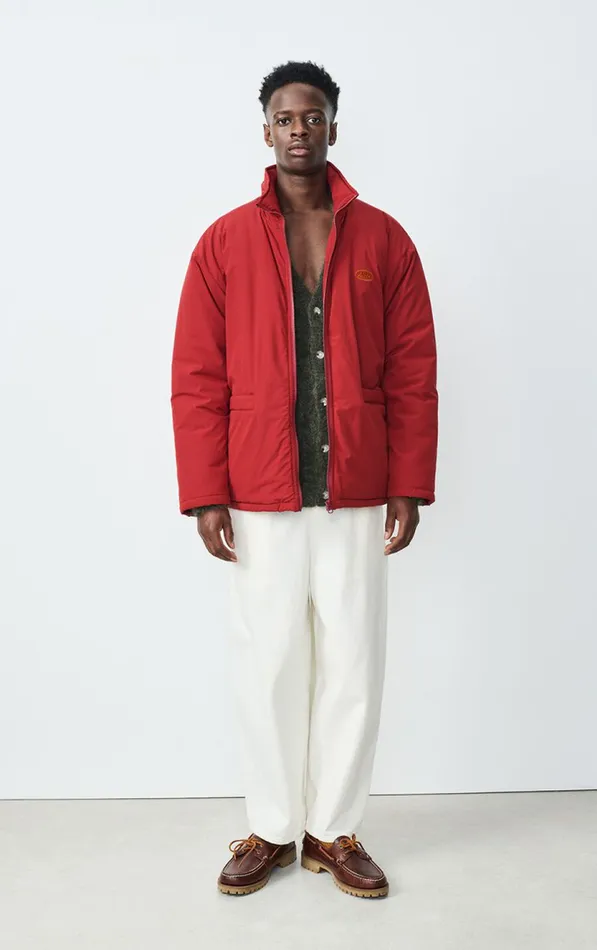 American Vintage Jackets and Blazers Men Jacket Zaxoo Cherry