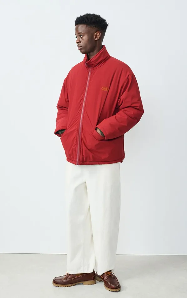 American Vintage Jackets and Blazers Men Jacket Zaxoo Cherry
