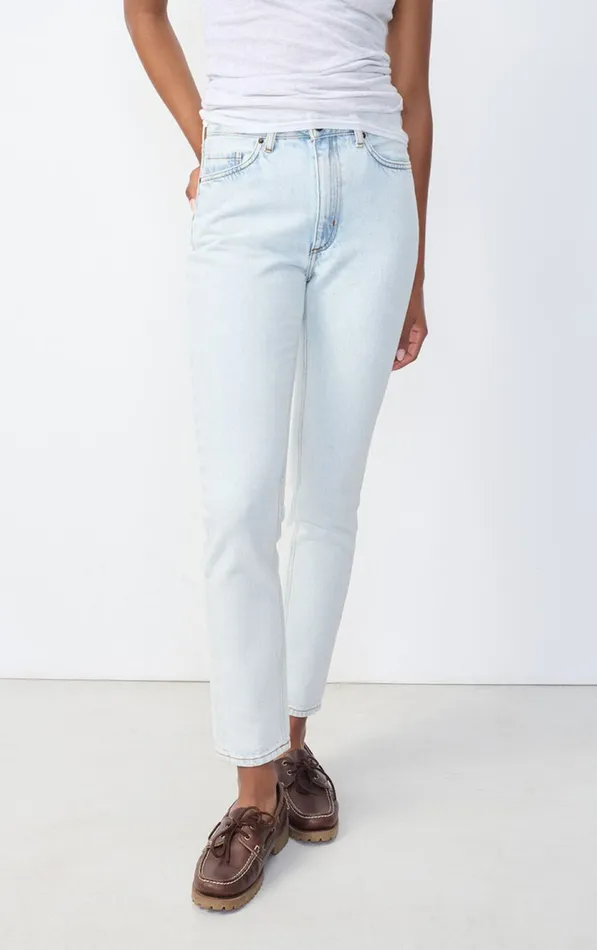 American Vintage Jeans Women Fitted Jeans Joybird Winter Bleached