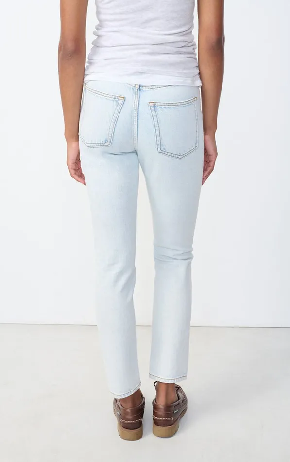 American Vintage Jeans Women Fitted Jeans Joybird Winter Bleached