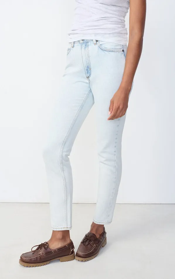American Vintage Jeans Women Fitted Jeans Joybird Winter Bleached