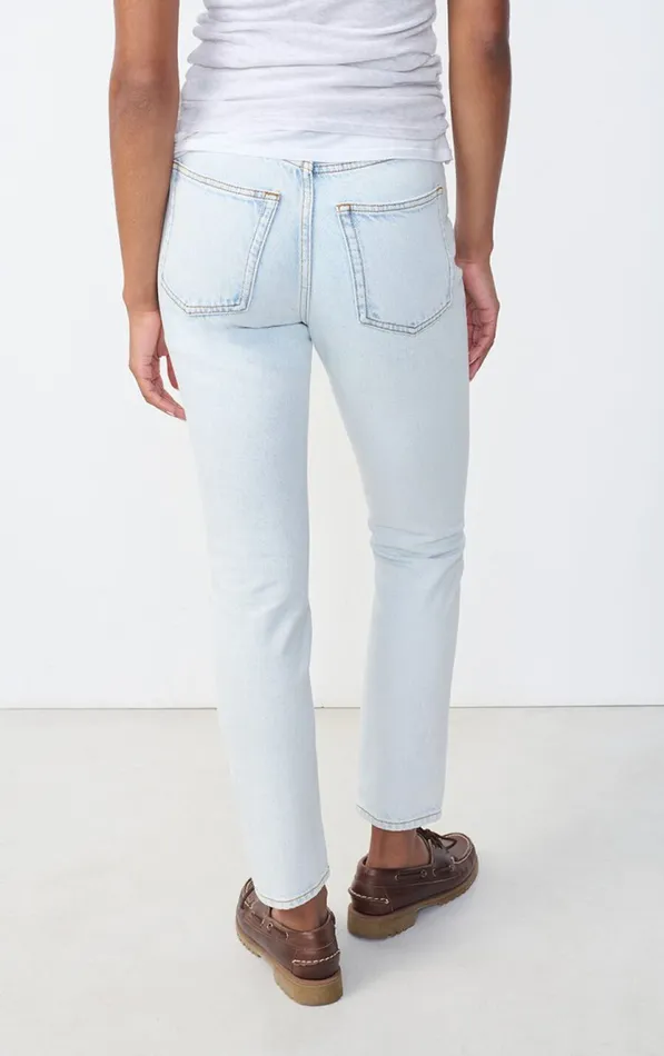 American Vintage Jeans Women Fitted Jeans Joybird Winter Bleached