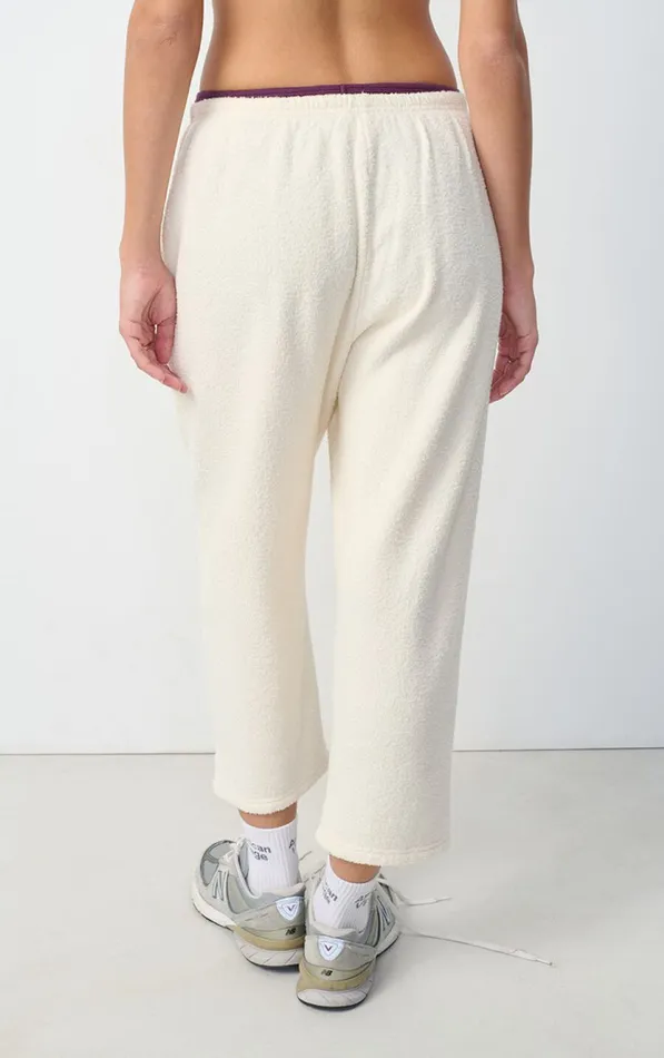 American Vintage Joggers and Leggings Women Joggers Bobypark Ecru
