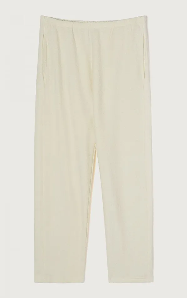 American Vintage Joggers and Leggings Women Joggers Bobypark Ecru