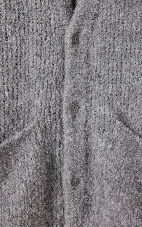 American Vintage Jumpers and Cardigans Men Cardigan Zolly Mouse Melange