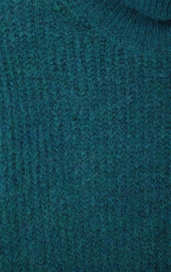 American Vintage Jumpers and Cardigans Men Jumper East Melange Duck Blue American Vintage Jumpers and Cardigans Men Jumper East Melange Duck Blue