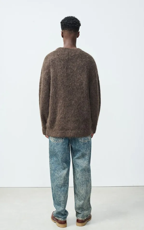 American Vintage Jumpers and Cardigans Men Jumper Nuny Melange Bear