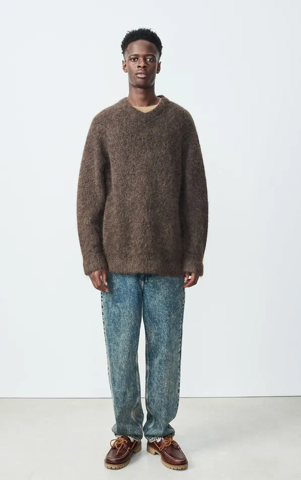 American Vintage Jumpers and Cardigans Men Jumper Nuny Melange Bear