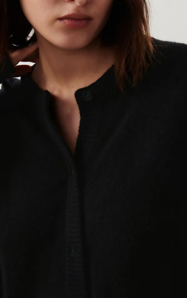 American Vintage Jumpers and Cardigans Women Cardigan Damsville Black American Vintage Jumpers and Cardigans Women Cardigan Damsville Black