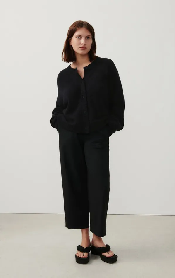 American Vintage Jumpers and Cardigans Women Cardigan Damsville Black American Vintage Jumpers and Cardigans Women Cardigan Damsville Black