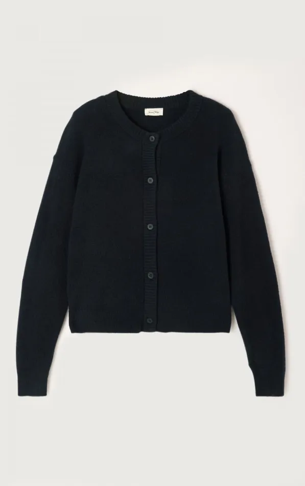 American Vintage Jumpers and Cardigans Women Cardigan Damsville Black American Vintage Jumpers and Cardigans Women Cardigan Damsville Black