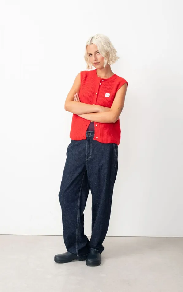 American Vintage Jumpers and Cardigans Women Cardigan East Melange Pepper