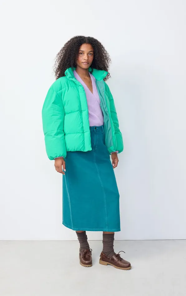 American Vintage Jumpers and Cardigans Women Cardigan Nuny Orchid Melange American Vintage Jumpers and Cardigans Women Cardigan Nuny Orchid Melange