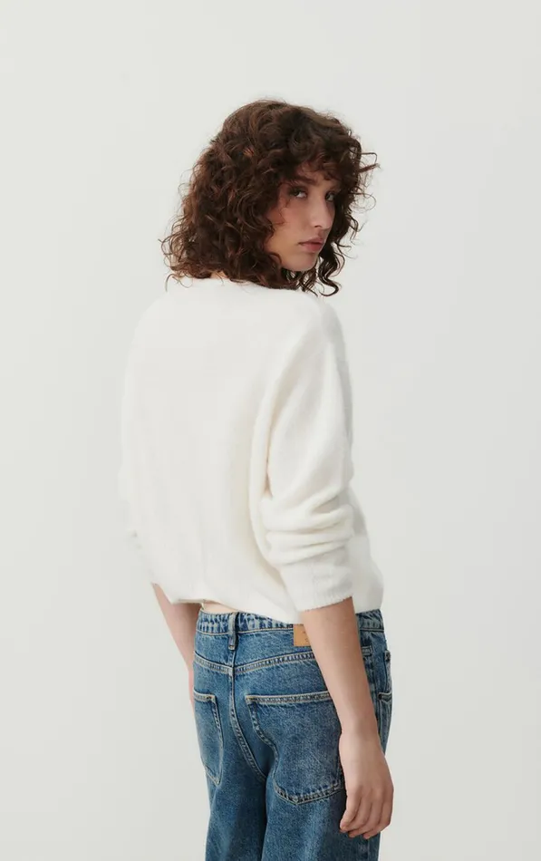 American Vintage Jumpers and Cardigans Women Cardigan Vitow White