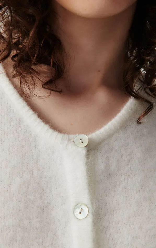 American Vintage Jumpers and Cardigans Women Cardigan Vitow White