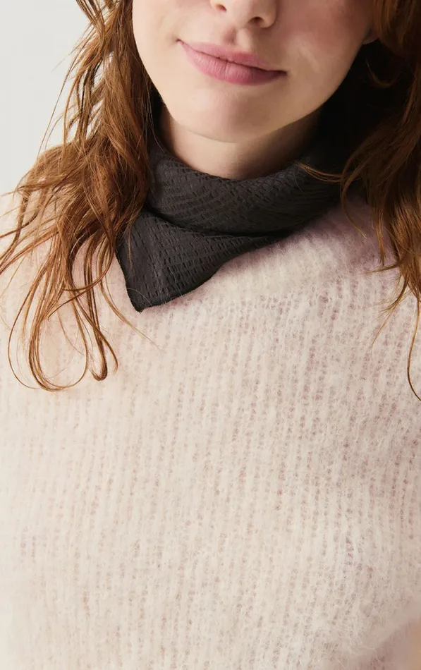 American Vintage Jumpers and Cardigans Women Jumper Bymi Melange Pearl American Vintage Jumpers and Cardigans Women Jumper Bymi Melange Pearl