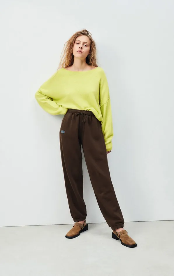 American Vintage Jumpers and Cardigans Women Jumper Damsville Pistachio Multimelange
