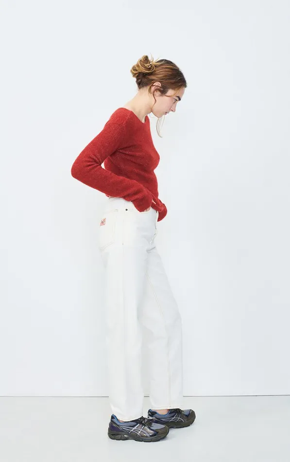 American Vintage Jumpers and Cardigans Women Jumper East Melange Burgundy