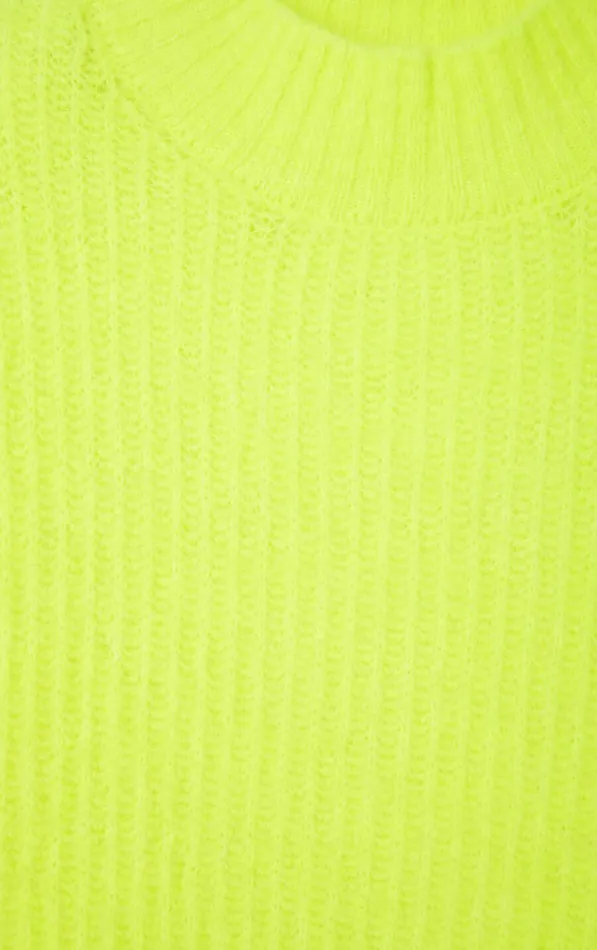 American Vintage Jumpers and Cardigans Women Jumper East Neon Yellow American Vintage Jumpers and Cardigans Women Jumper East Neon Yellow