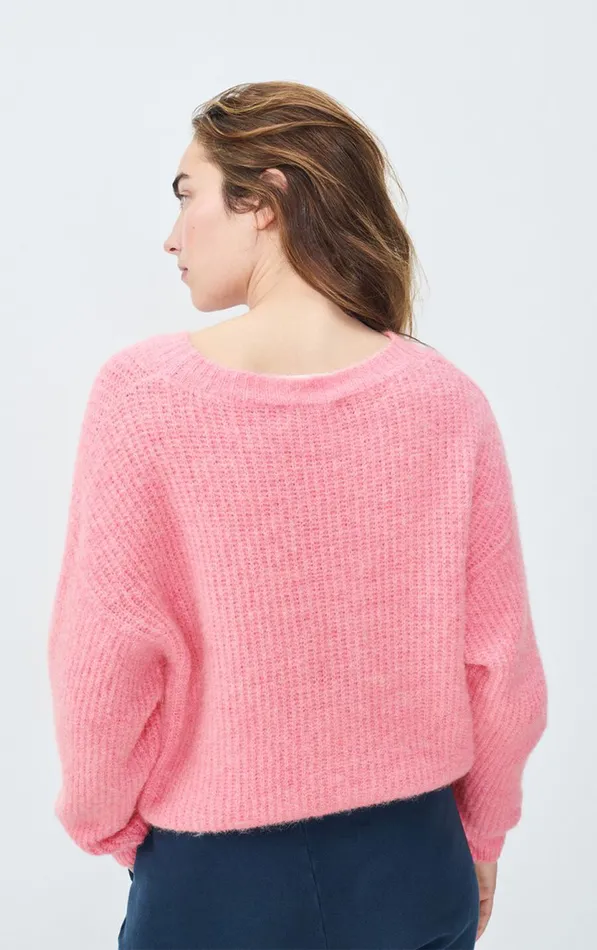 American Vintage Jumpers and Cardigans Women Jumper East Orchid Melange