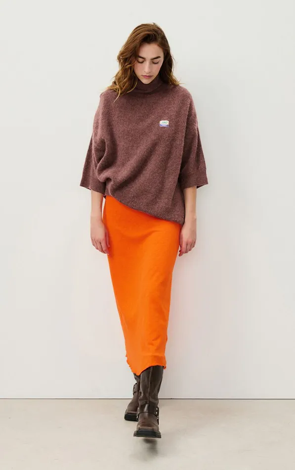 American Vintage Jumpers and Cardigans Women Jumper Vitow Choco Black Melange