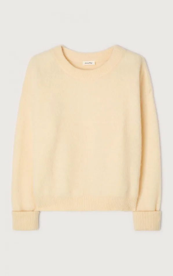 American Vintage Jumpers and Cardigans Women Jumper Vitow Melange Cheesecake