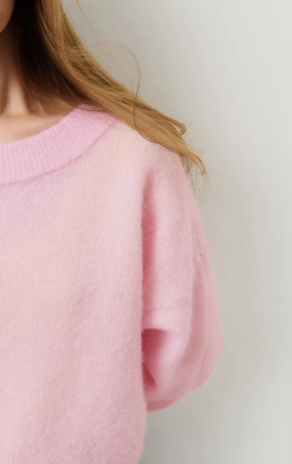 American Vintage Jumpers and Cardigans Women Jumper Vitow Melange Sugared Almond
