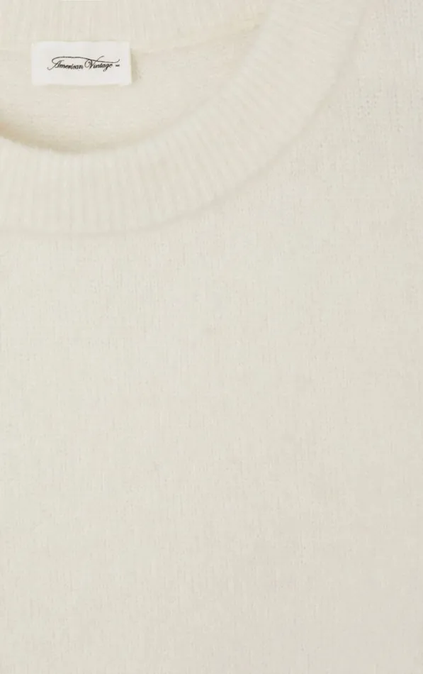American Vintage Jumpers and Cardigans Women Jumper Vitow White American Vintage Jumpers and Cardigans Women Jumper Vitow White