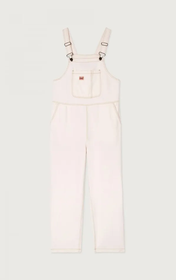 American Vintage Jumpsuits and Overalls Women Dungarees Jozastreet Off White American Vintage Jumpsuits and Overalls Women Dungarees Jozastreet Off White