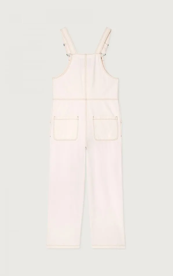 American Vintage Jumpsuits and Overalls Women Dungarees Jozastreet Off White American Vintage Jumpsuits and Overalls Women Dungarees Jozastreet Off White