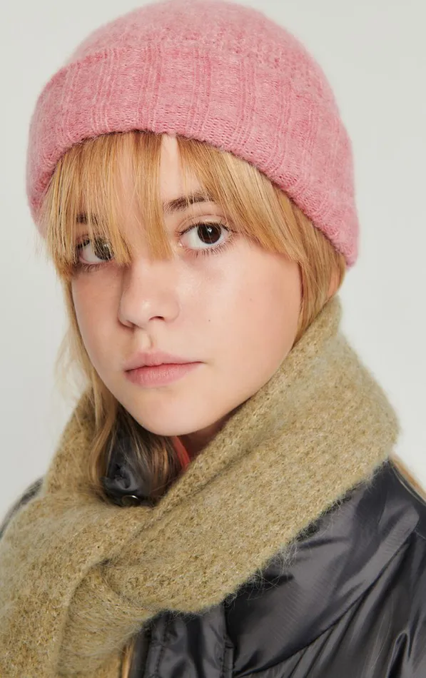American Vintage Kids Beanie East Orchid Melange American Vintage Kids Beanie East Orchid Melange