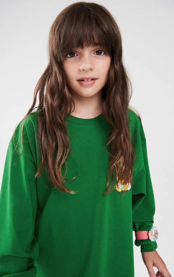 American Vintage Long Sleeve TShirts Kids TShirt Fizvalley Vintage Verdant American Vintage Long Sleeve TShirts Kids TShirt Fizvalley Vintage Verdant