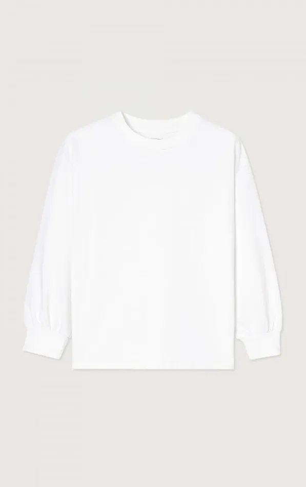 American Vintage Long Sleeve TShirts Kids TShirt Fizvalley White American Vintage Long Sleeve TShirts Kids TShirt Fizvalley White
