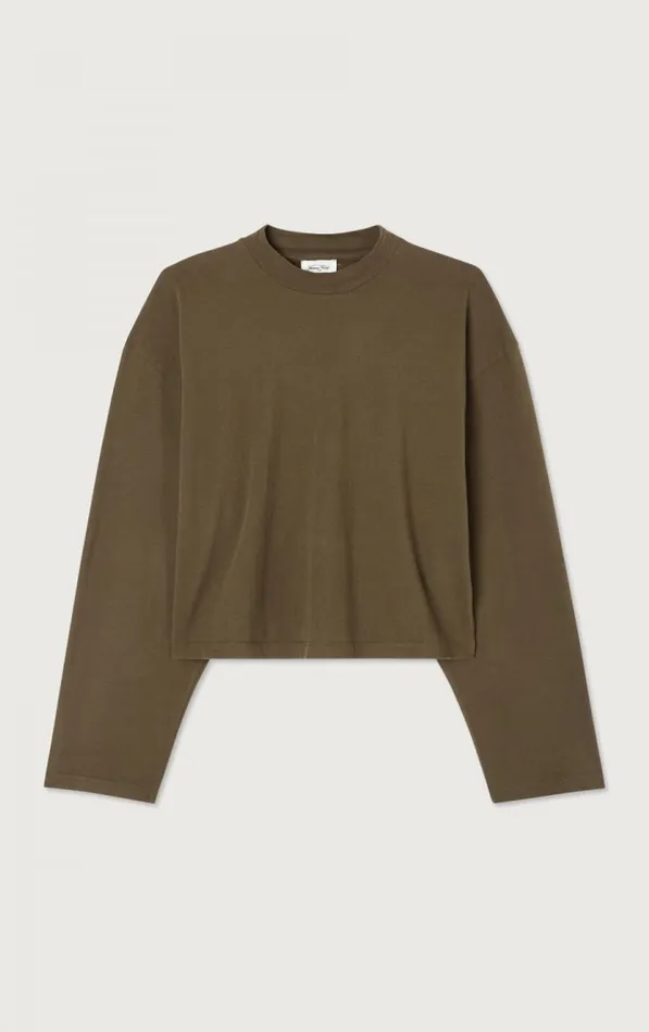 American Vintage Long Sleeve TShirts Women TShirt Vupaville Lentil